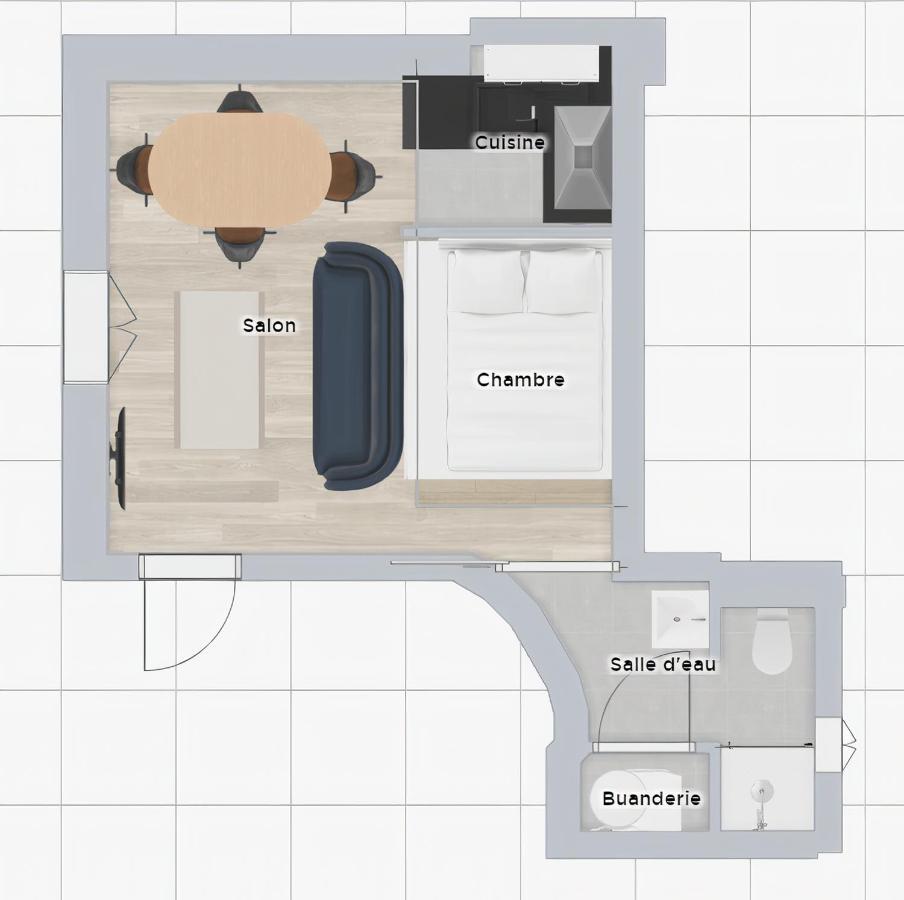 Apartament Le Petit Cendriere Saumur Zewnętrze zdjęcie